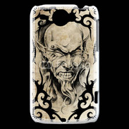 Coque HTC Wildfire G8 Visage tatouée et percée 60