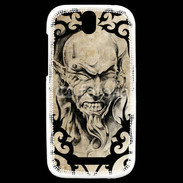 Coque HTC One SV Visage tatouée et percée 60