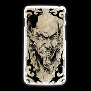Coque LG L5 2 Visage tatouée et percée 60