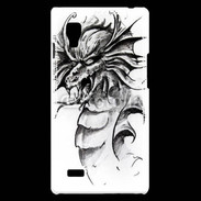 Coque LG Optimus L9 Dragon en dessin 35