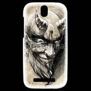 Coque HTC One SV Devil Hill en dessin