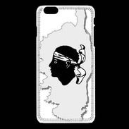 Coque iPhone 6 / 6S Carte de la Corse avec tête 5