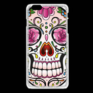 Coque iPhone 6 / 6S Tête de mort design et coloré
