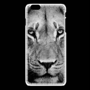 Coque iPhone 6 / 6S Lion en noir et blanc