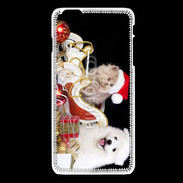 Coque iPhone 6 / 6S Chaton et Chiot Noël