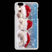 Coque iPhone 6 / 6S 3 chatons Noël
