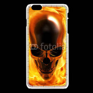Coque iPhone 6 / 6S crâne en feu
