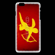Coque iPhone 6 / 6S Cupidon sur fond rouge