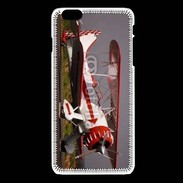 Coque iPhone 6 / 6S Biplan blanc et rouge