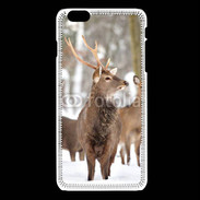 Coque iPhone 6 / 6S Cerf et biche en troupeau