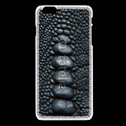 Coque iPhone 6 / 6S Effet crocodile noir