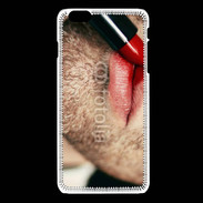 Coque iPhone 6 / 6S bouche homme rouge