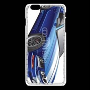 Coque iPhone 6 / 6S Mustang bleue