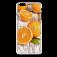 Coque iPhone 6 / 6S Belles oranges sur fond en bois