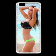 Coque iPhone 6 / 6S Belle femme à la plage 10