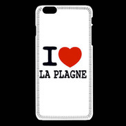 Coque iPhone 6 / 6S I love La Plagne