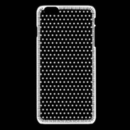 Coque iPhone 6 / 6S pois noir & blanc
