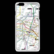 Coque iPhone 6 / 6S Plan de métro de Paris