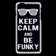 Coque iPhone 6 / 6S Keep Calm Funky Noir