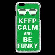 Coque iPhone 6 / 6S Keep Calm Funky Vert
