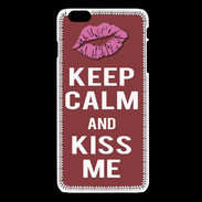Coque iPhone 6 / 6S Keep calm Girl Brique