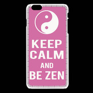 Coque iPhone 6 / 6S Keep Calm Be Zen Rose