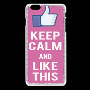 Coque iPhone 6 / 6S Keep Calm Like This Rose