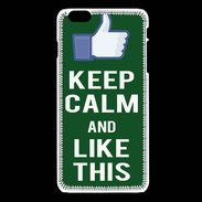 Coque iPhone 6 / 6S Keep Calm Like This Vert