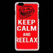 Coque iPhone 6 / 6S Keep Calm Reelax Rouge