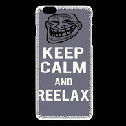 Coque iPhone 6 / 6S Keep Calm Reelax Gris