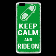 Coque iPhone 6 / 6S Keep Calm Ride on Vert
