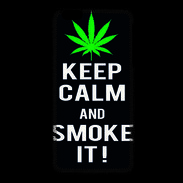 Coque iPhone 6 / 6S Keep Calm Smoke Noir