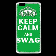 Coque iPhone 6 / 6S Keep Calm Swag Vert