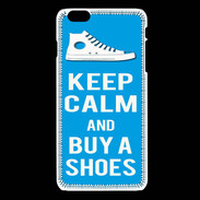 Coque iPhone 6 / 6S Keep Calm Buy Shoes Cyan 
