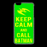 Coque iPhone 6 / 6S Keep Calm Call Batman Vert