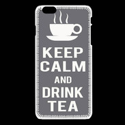 Coque iPhone 6 / 6S Keep Calm Drink Tea Gris