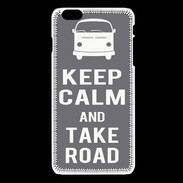 Coque iPhone 6 / 6S Keep Calm Take Road Gris