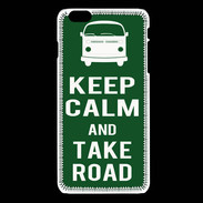 Coque iPhone 6 / 6S Keep Calm Take road Vert