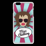Coque iPhone 6 / 6S Miss Clubbing Chatain