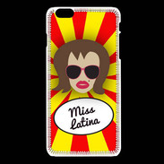 Coque iPhone 6 / 6S Miss Latina Chatain
