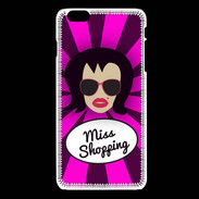 Coque iPhone 6 / 6S Miss Shopping Brune