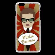 Coque iPhone 6 / 6S Mister Business Chatain
