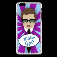 Coque iPhone 6 / 6S Mister Gigolo Chatain