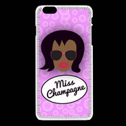Coque iPhone 6 / 6S Miss Champagne Black