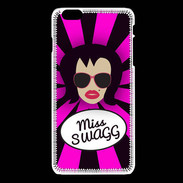 Coque iPhone 6 / 6S Miss Swag Brune