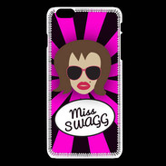 Coque iPhone 6 / 6S Miss Swag Chatain
