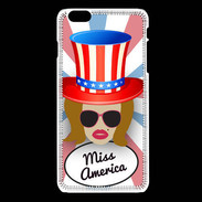 Coque iPhone 6 / 6S Miss USA Rousse