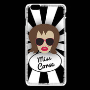 Coque iPhone 6 / 6S Miss Corse Chatain