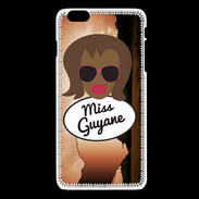 Coque iPhone 6 / 6S Miss Guyane Black