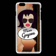 Coque iPhone 6 / 6S Miss Guyane Brune